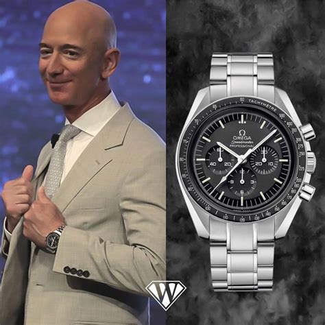 jeff bezos omega speedmaster moonwatch.